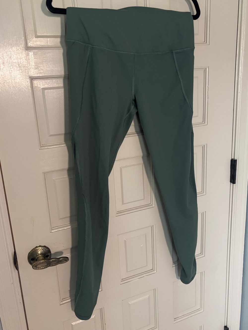 Victoria's Secret Sage Green High-Rise Leggings with Side Seams